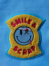 Smile & Scrap Hoodie / Baby Blue