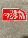 The Cross Face Hoodie / Gunmetal Grey