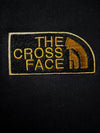 The Cross Face Hoodie / Black